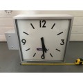 Yashica Wall Clock,like new, collectors item, vintage,retro,from the 80s, clock on both sides