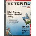 Tetenal Photo Inkjet Paper glossy / high glossy lot plus Sigle ,old stock, A4