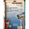 Tetenal Photo Inkjet Paper glossy / high glossy lot plus Sigle ,old stock, A4