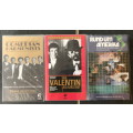 VHS Movie Lot 3 , 3 x movie in german language ,Comedian Harmonists,Karl Valentin,Amerika