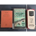 Vintage books 3, Handz Decimal 1960, Hoppus`s Measurer approx.1952, White`s Portland cement 1943