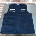 Nikon , Hasselblad Vest, dark blue, collectors item, rare, vintage,