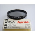 Hama 55mm Pop Filter linear ,55mm Filter Thread, polfilter, pol filter,Polarizing Filter, polarized