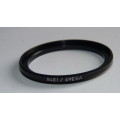 Metal Adapter Ring F 54mm to L 49mm, Filter 54mm to Lens 49mm, made by B+W (Germany)