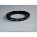 Hama Metal Adapter Ring F 52mm to L 37mm, Filter 52mm to Lens 37mm