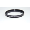 Metal Adapter Ring F 40.5mm to L 39mm, Filter 40.5mm to Lens 39mm, made by B+W (Germany)