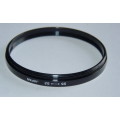 Metal Adapter Ring F 52mm - L 55mm, B+W, Filter 52mm to Lens 55mm, Japan