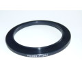 BW Metal Adapter Ring F 72mm to L 58mm, Filter 72mm to Lens 58mm,B+W