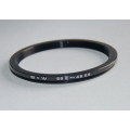 BW Metal Adapter Ring F 49mm to L 55mm, Filter 49mm to Lens 55mm,B+W