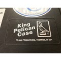 King Pelikan Case black 22cm x 54cm x 64cm weight empty 5.8kg