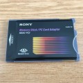 Sony PCMCIA Memory Stick Reader (MSAC-PC2) PCMCIA Adapter Card Reader for Laptop Notebook