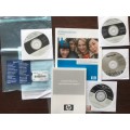 HP + Microsoft sofware Lot , vintage , sold as is
