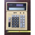 Kyocera Solar Calculator 121DS , vintage, made in Japan, collectors item