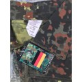 German Military Camo Overall ,light - without inlet , approx. Size M (not used - like new)