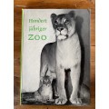 Hundert Jähriger Zoo vintage german 1958 ,book language german, Grzimek, Bernhard