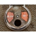 Vintage old measure tape rusty , vintage, collectors item