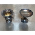 Silver Set ice cup and vase vintage from Germany , collectors item