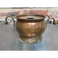 Antique vintage copper tea warmer , collectors item