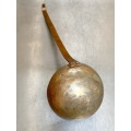 Antique copper spoon , vintage, collectors item