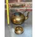 Brass Tea Can Kettle , vintage, collectors item