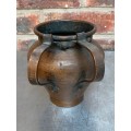 Copper hammered jug vase vintage from Germany, collecorts item
