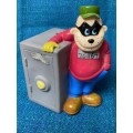Panzerknacker, Disney, figure, money saving box from the 80s , secondhand, collectors item