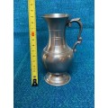 Pewter BMF Reinzinn vase jug Lot 3, made in Germany, collectors item, approx from the 70s/80s