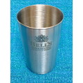 9 x Bells Whisky stainless steel brashed mug Lot 4  + red case