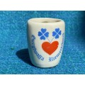 Vintage miniatur porcelain mug, small from Germany, collectors item