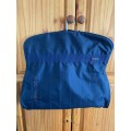 Delsey garment bag blue, light, vintage