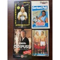VHS Movie Lot 9 , 4 x movie in german language, fun, comedy