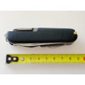 Pocket knife / Pocket tool black stainless steel