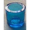 Marimokko Design Glass item blue. Glass Vase, Kivi Glass, collectors item