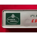 Vintage Faber Castell metal tin , box, aluminium box, from Germany, LOT 1 , COLLECTORS ITEM