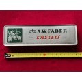 Vintage Faber Castell metal tin , box, aluminium box, from Germany, LOT 2 , COLLECTORS ITEM