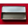 Vintage Faber Castell metal tin , box, aluminium box, from Germany, LOT 2 , COLLECTORS ITEM