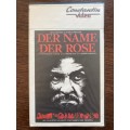 VHS Movie , Im Namen der Rose,Jean Connery, E.Murray Abraham, in german, 126minutes, collectors item