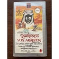 VHS Movie , Lawrence von Arabien VHS, Guinnes,Quinn,Hawkins, in german, 207 minutes, Collectors item