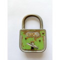 antique Burg lock ,vintage ,Germany, DEP, collectors item
