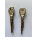 vintage Burg Wächter keys from Germany, collectors item