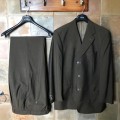 Roy Robson Men`s suit brown jacket and trousers combo + tie trouser size 52,jacket size approx 52, m