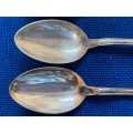 Vintage Tea / Coffee / Mokka Spoon, Lot 8, 6x spoon 800 silver , Hülse, Germany, collectors item