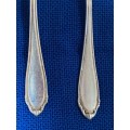 Vintage Spoon Lot 10, 6x 800 silver Bremer Silberwaren-Fabrik ,BSF, Bremen, Germany, collectors item
