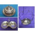 Vintage Lot silver plated, snack bowl,bowls , collectors items