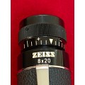 ZEISS 8x20 Monocular , made in West Germany incl. leather case, in very good condition