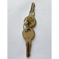 Fuel key 2x, vintage,collectors item