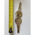 Fuel key 2x, vintage,collectors item