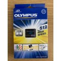 Olympus XD Card 512MB panorama , never used , in original box