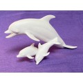 Goebel Dolphin Group porcelaine ,1988, Made in W.Germany, rare, collectors item