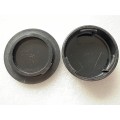 Lens rear cap and Body cap for yashica contax mf camera / lenses Lot 2